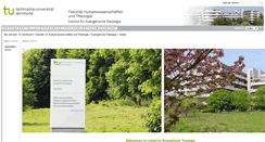 Desktop Screenshot of evtheo.fk14.tu-dortmund.de
