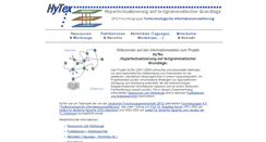 Desktop Screenshot of hytex.tu-dortmund.de