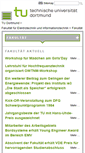 Mobile Screenshot of e-technik.tu-dortmund.de