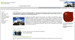 Desktop Screenshot of mb.tu-dortmund.de