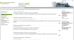 Desktop Screenshot of freunde.mathematik.tu-dortmund.de
