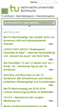 Mobile Screenshot of gleichstellung.tu-dortmund.de