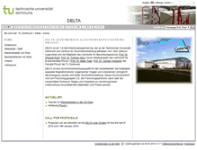 Tablet Screenshot of delta.tu-dortmund.de