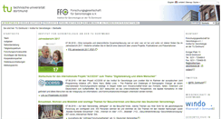 Desktop Screenshot of ffg.tu-dortmund.de