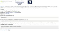 Desktop Screenshot of bioconductor.statistik.tu-dortmund.de