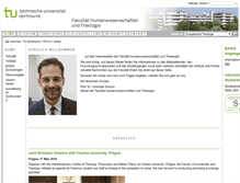 Tablet Screenshot of fk14.tu-dortmund.de