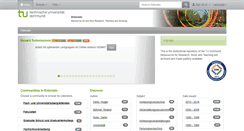 Desktop Screenshot of eldorado.tu-dortmund.de