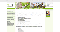Desktop Screenshot of forschungsverbund.tu-dortmund.de