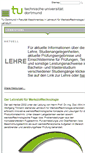 Mobile Screenshot of lwt.mb.tu-dortmund.de